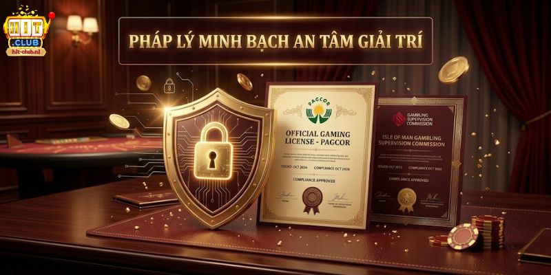 HITCLUB nhận được sự công nhận từ PAGCOR và Isle of Man